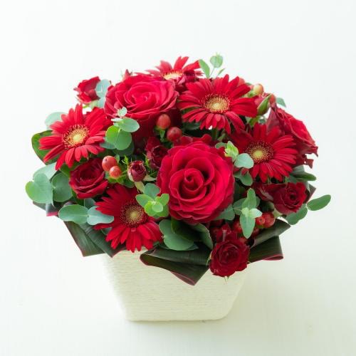 赤を基調としたアレンジ